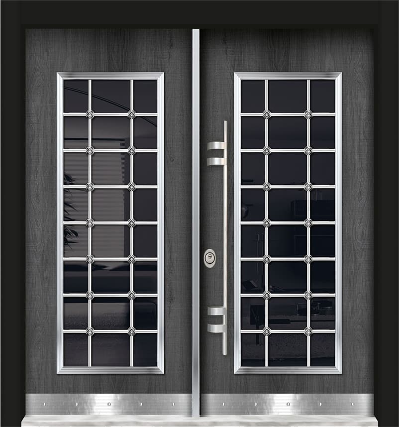Anthracite Composite Villa Steel Door Special Series