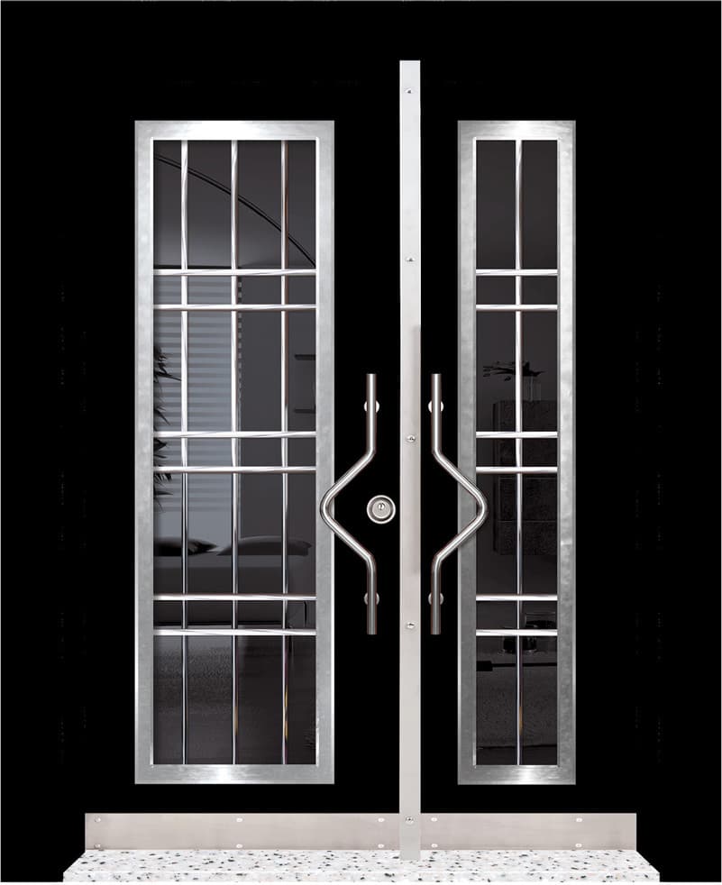 Black Composite Villa Door