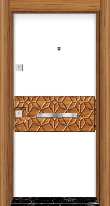 Modern Exterior PVC Door