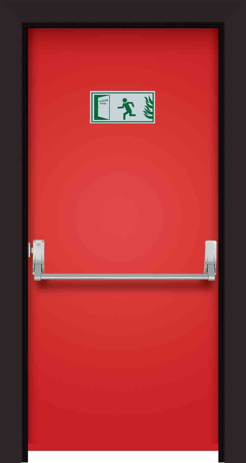 Red Fire Exit Emergency